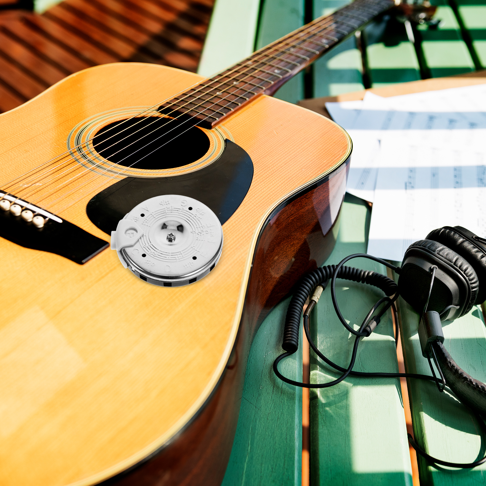 Pitch Pipe Key - 13 Tone C-C Pitch Pipe Guitar