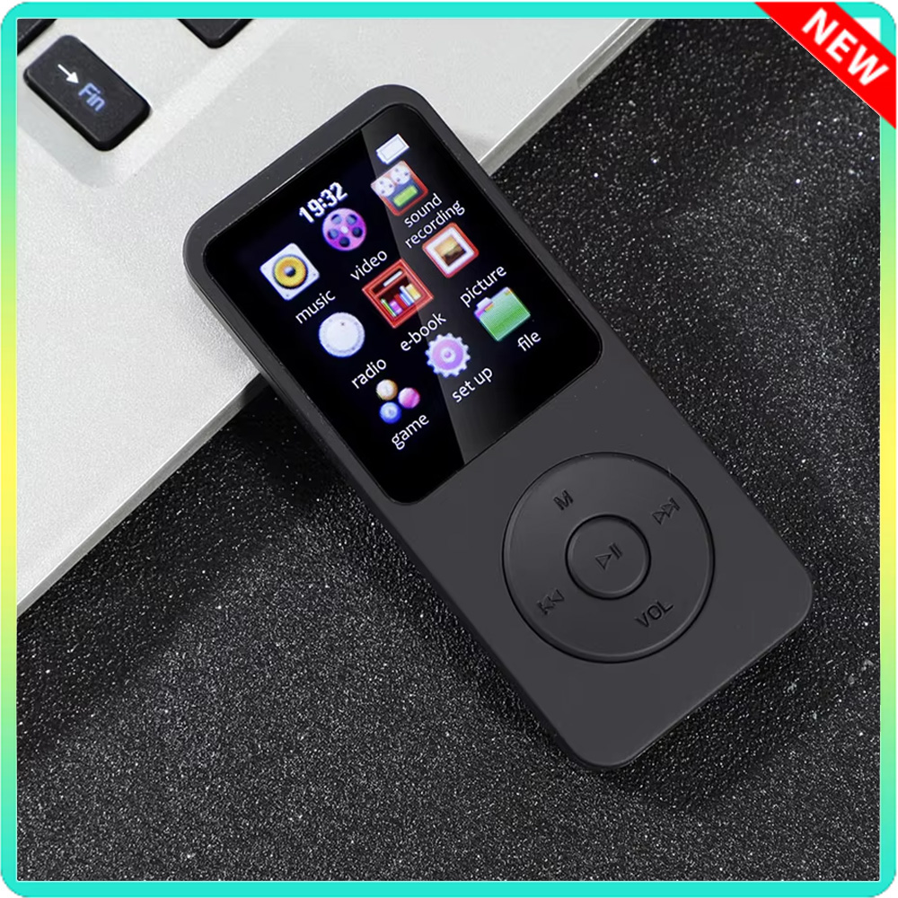 Music Audiobook - 1.8''Screen MP3 Player Bluetooth Compatible Bulit