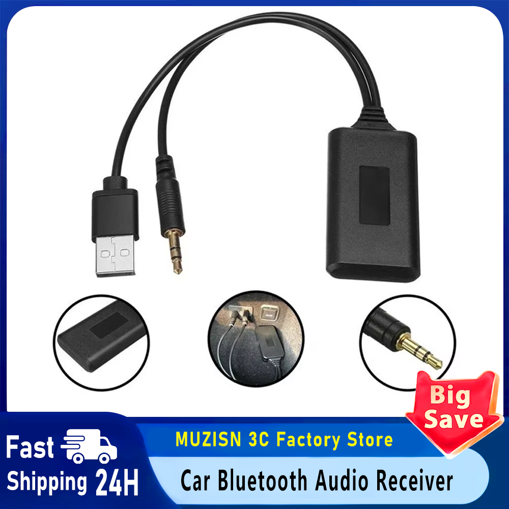 Audio Music Player - Universal Car Wireless Bluetooth Compatible Receiver