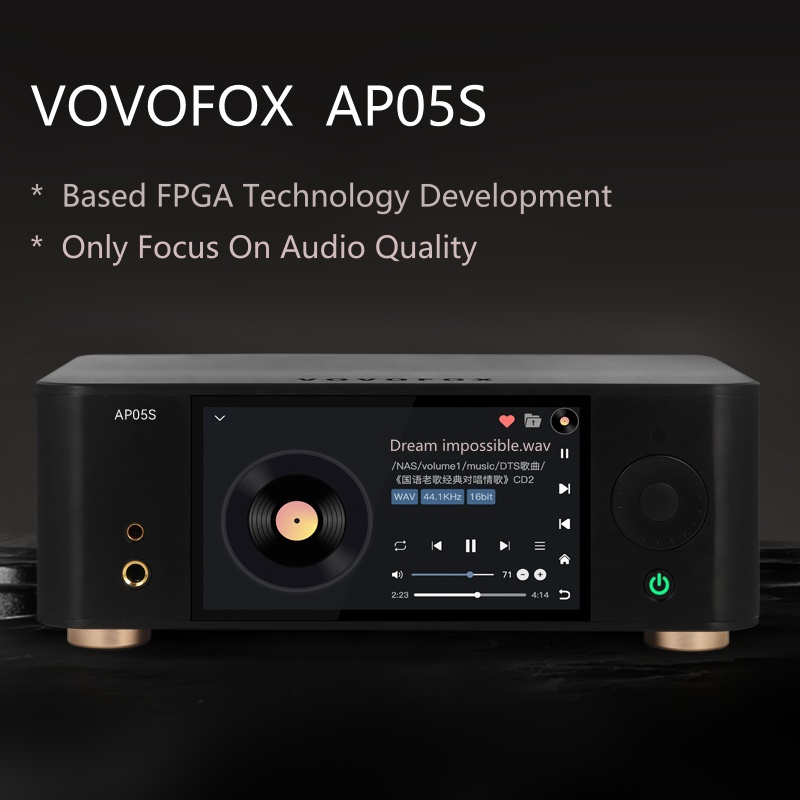 Audio Music Free Mp3 - VOVOFOX-HiFi Lossless Music Player based FPGA