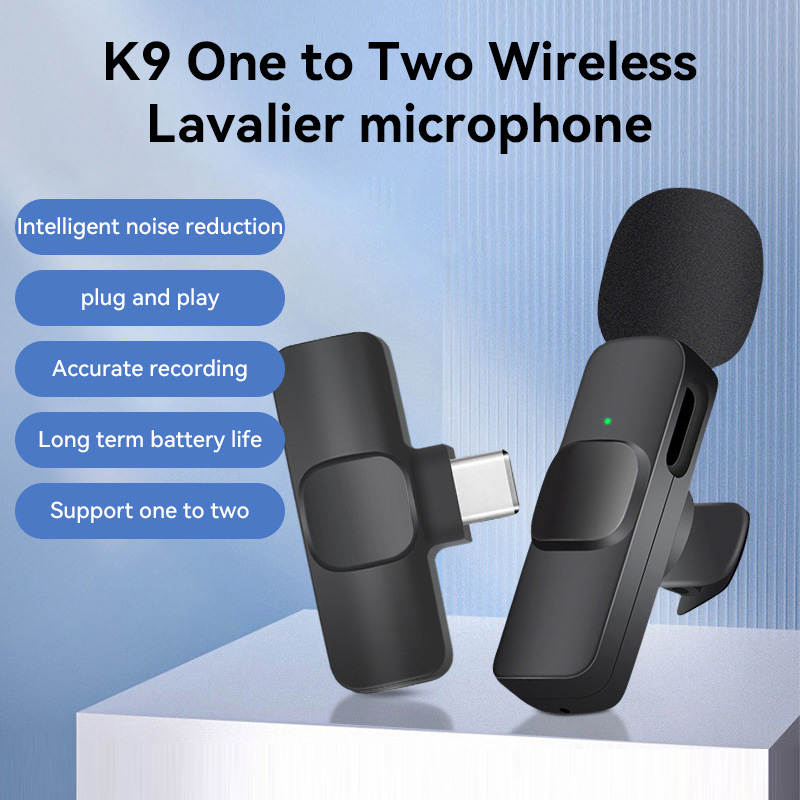 Audio Music Live - Mini Wireless Microphone Noise Reduction Lavalier