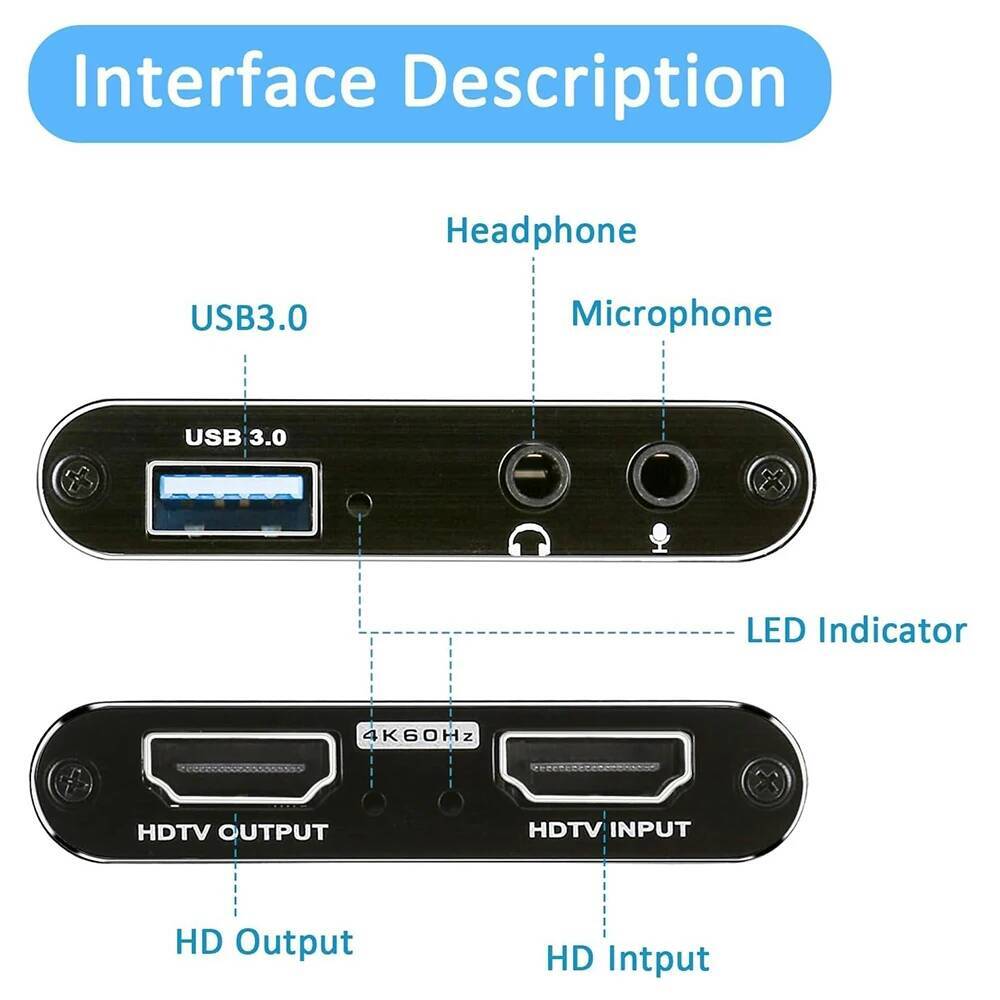 4K HDMI-Compatible to USB 3.0  - Audio Music Live ulasan dan harga
