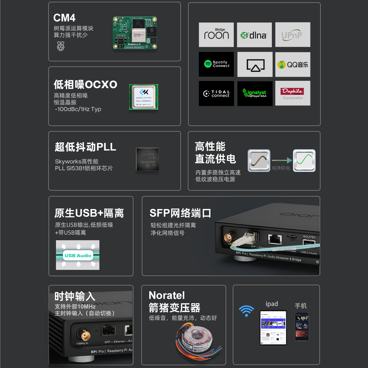 Tiger Fish Audio RPI Pro Strea - Audio Music Player ulasan dan harga