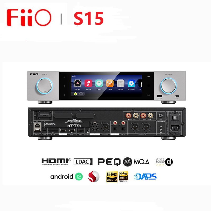 FiiO S15 Desktop Hi-Res Audio  - Audio Music Free Mp3 ulasan dan harga