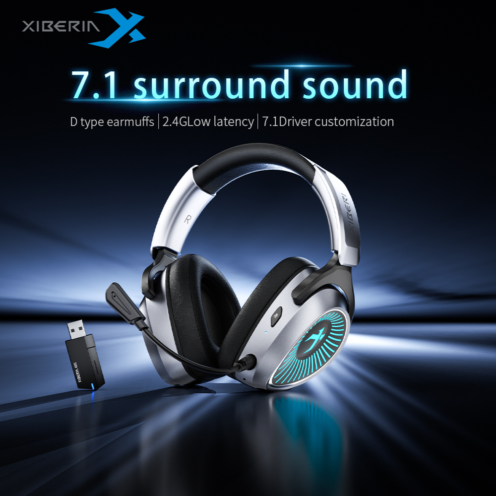 XIBERIA RBG 2.4G Wireless Head - Audio Music Remover ulasan dan harga