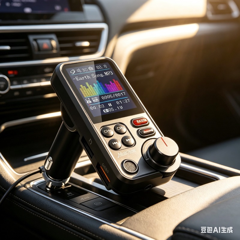 1.8 Inch Car Audio FM Transmit - Audio Music Player ulasan dan harga