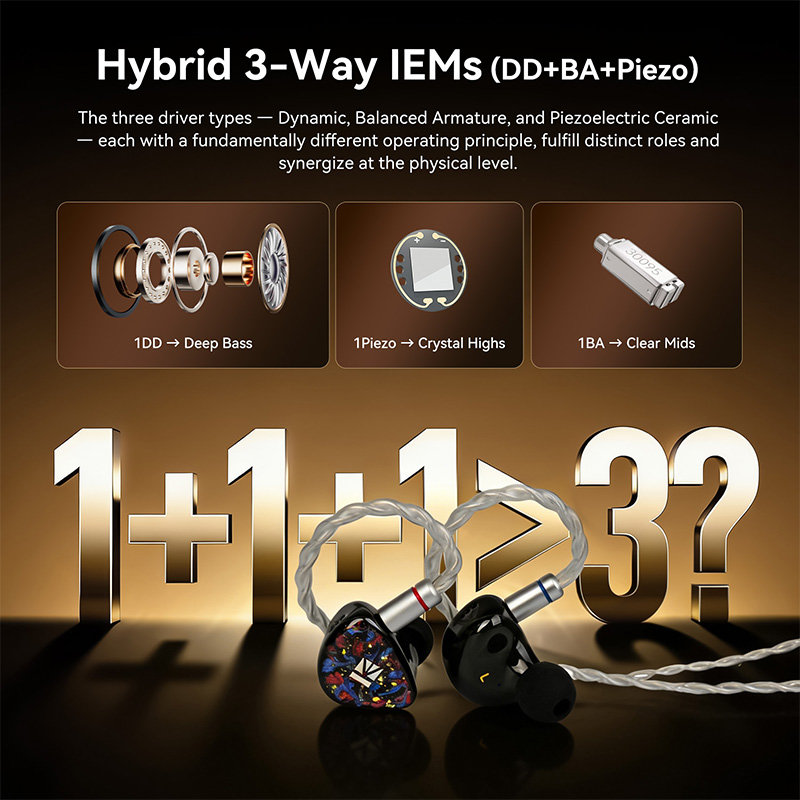  KBEAR Kalideer Apex-P6 HiFi  - Audio Music Dj ulasan dan harga