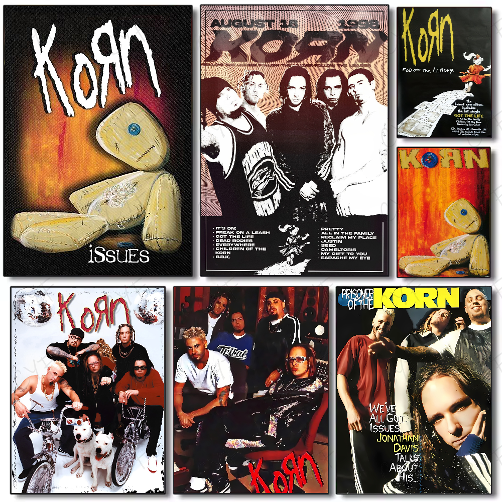 Korn Rock Band Music Poster HD - Audio Music Live ulasan dan harga