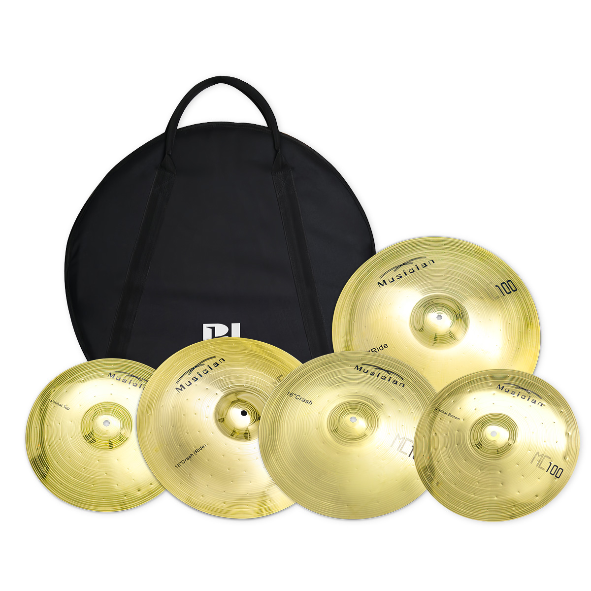 PD Mc100 Bronze Cymbal Pack 14 - Audio Music Live ulasan dan harga