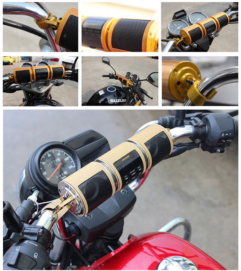 Motorcycle Audio FM Radio AUX  - Audio Music Free Mp3 ulasan dan harga