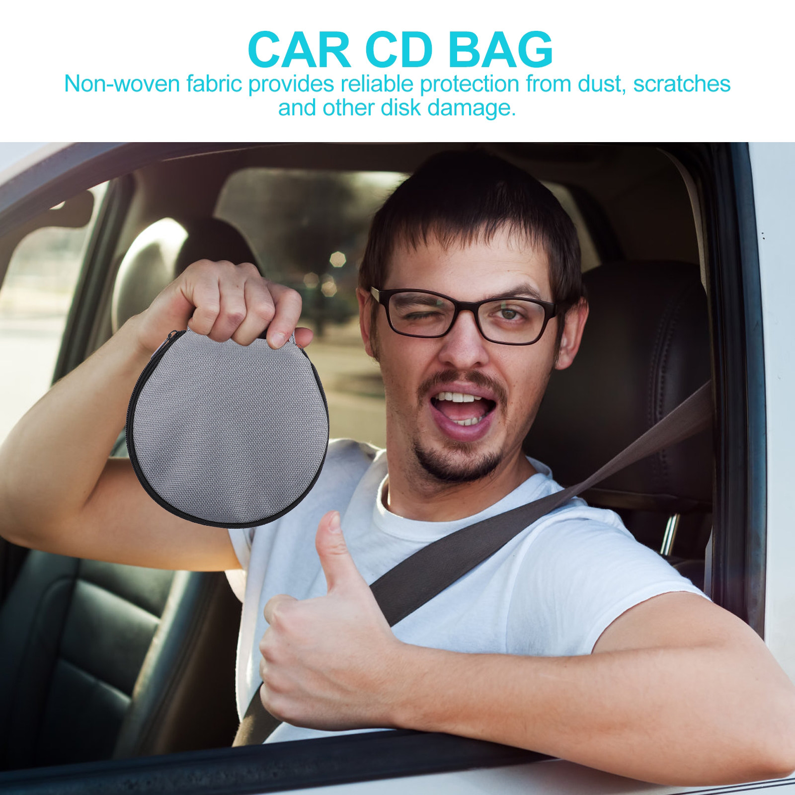 Cd Protective Case 20 Capacity - Music Audiobook ulasan dan harga