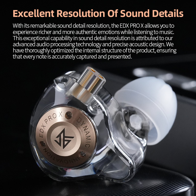 KZ EDX PRO X Dynamic Drive Ear - Audio Music Dj ulasan dan harga
