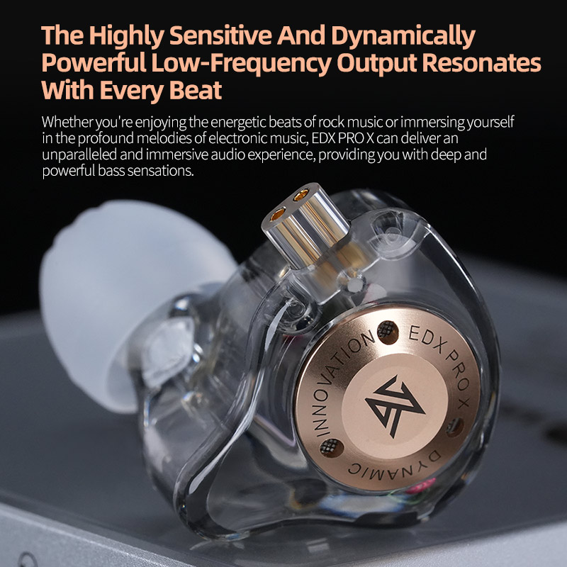 KZ EDX PRO X Dynamic Drive Ear - Audio Music Dj ulasan dan harga