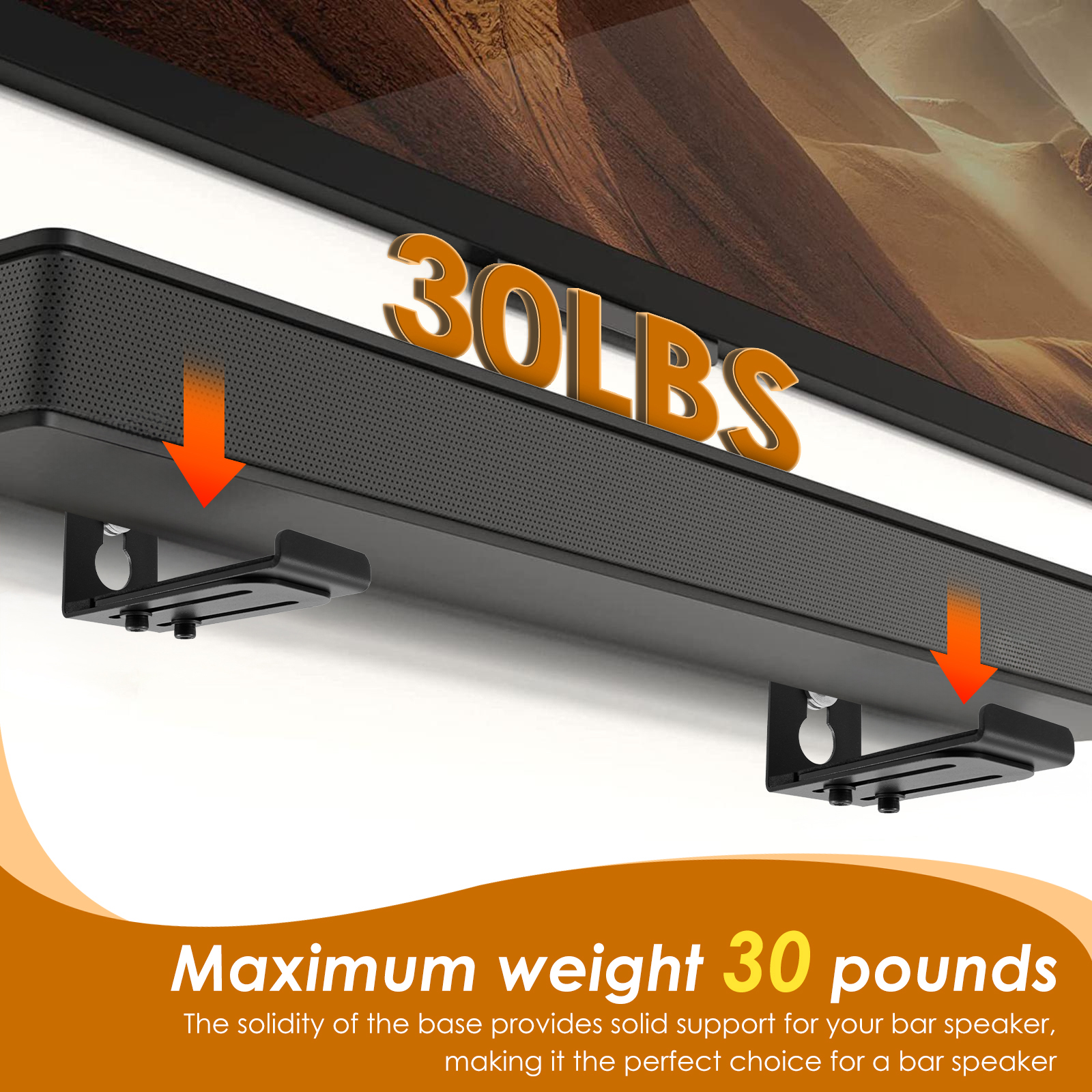 2Pcs Soundbar Speaker Stands W - Audio Music Live ulasan dan harga