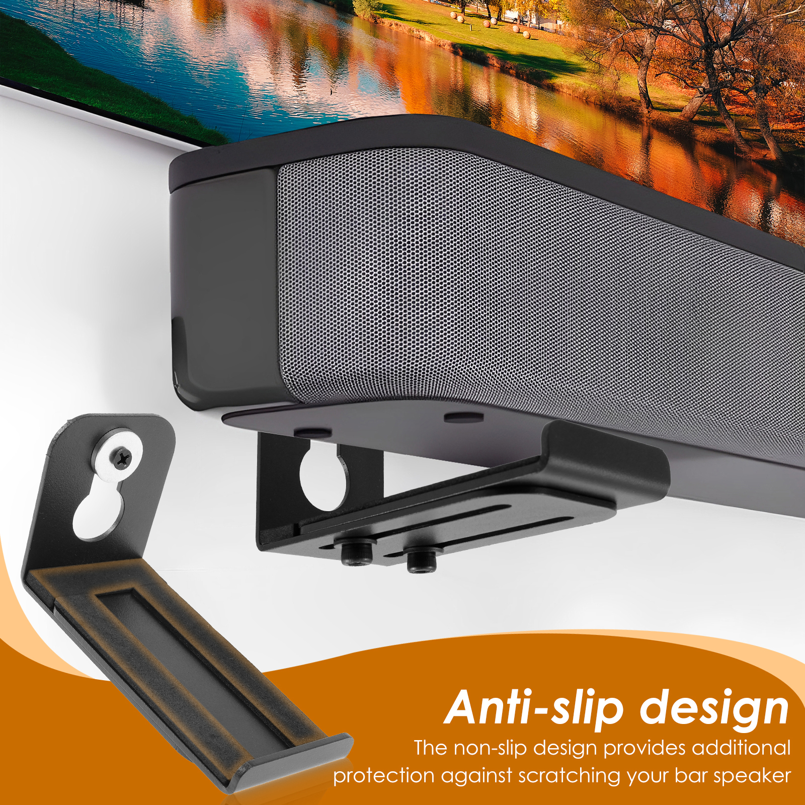 2Pcs Soundbar Speaker Stands W - Audio Music Live ulasan dan harga