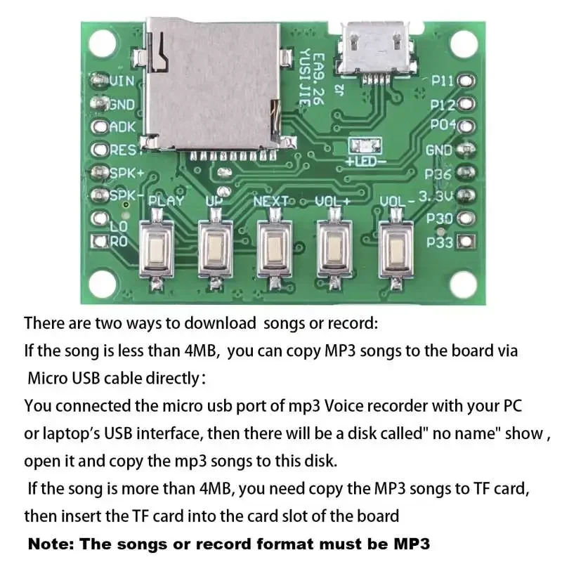 MP3 Voice Module Kit Welcomer  - Audio Music Download Mp3 ulasan dan harga