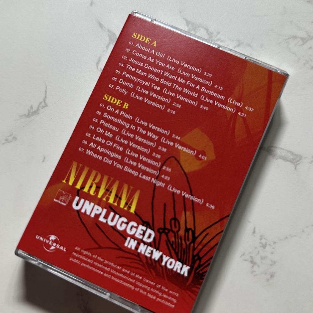 Nirvana Cassette Tape Rock Eng - Music Audiobook ulasan dan harga