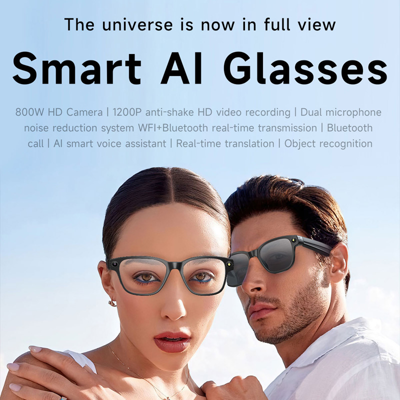AI Smart Glasses 8 Million Cam - Audio Music Player ulasan dan harga