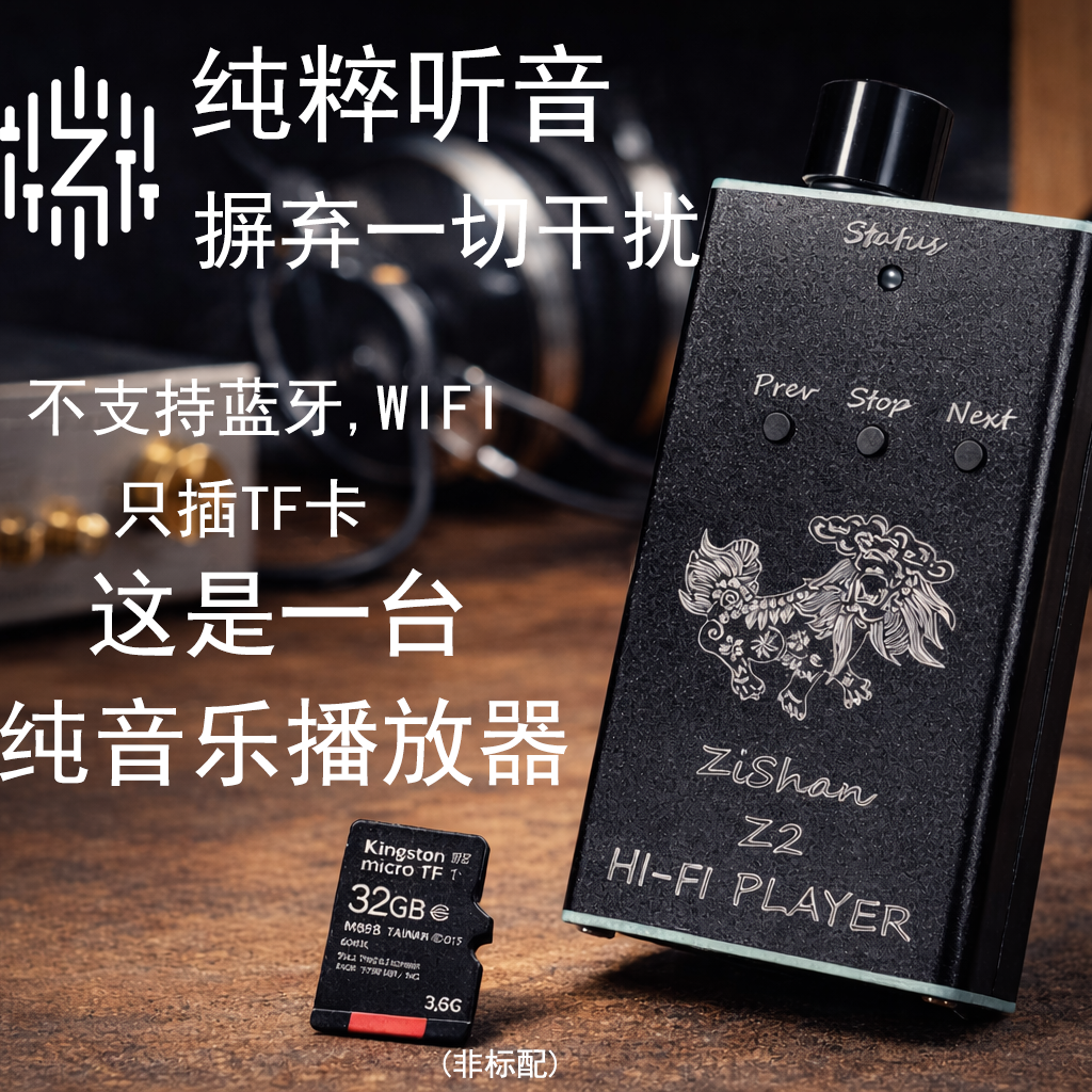 Zishan Z2 hifi DSD hard soluti - Audio Music Player ulasan dan harga