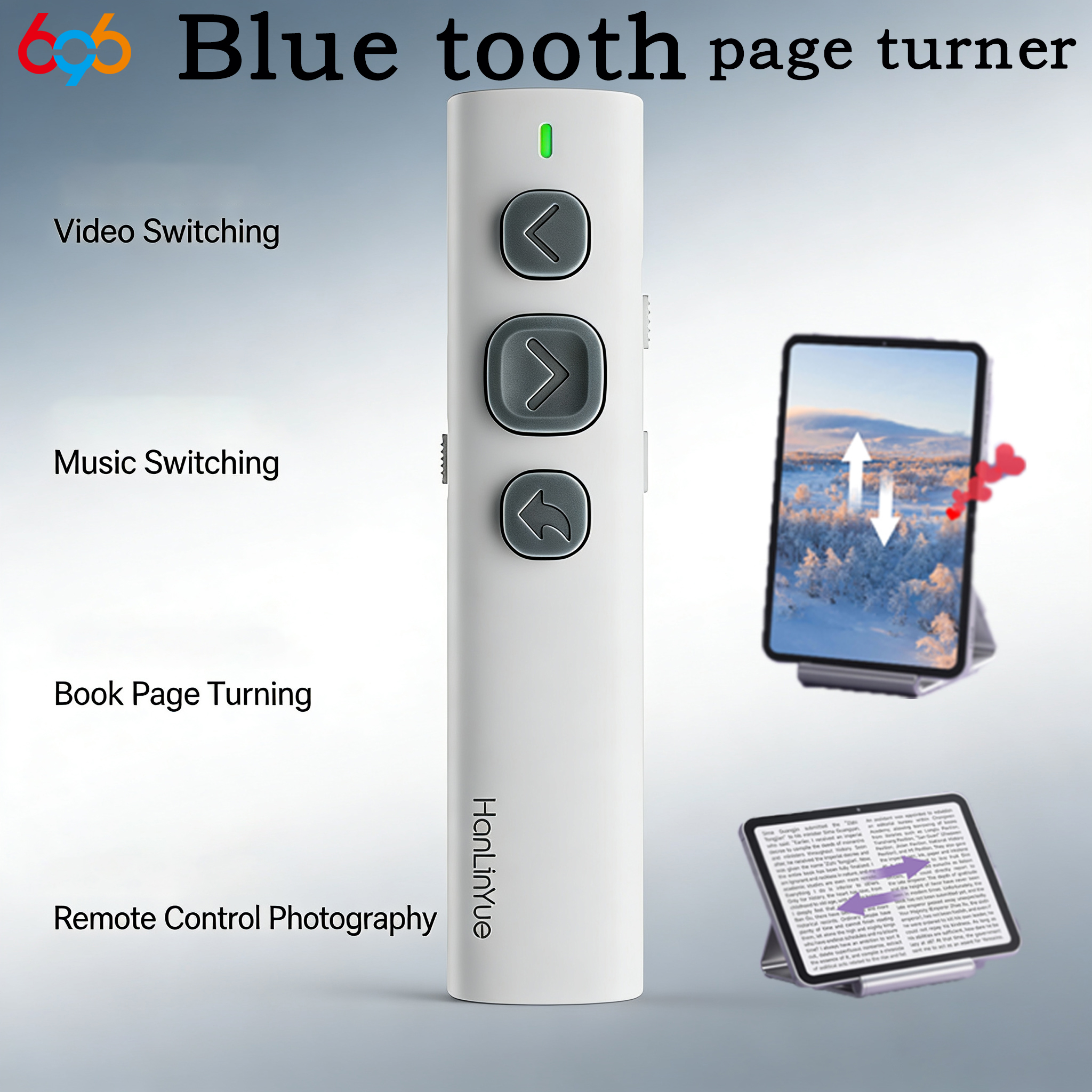 New Blue Tooth Page Turner Vid - Music Audiobook ulasan dan harga