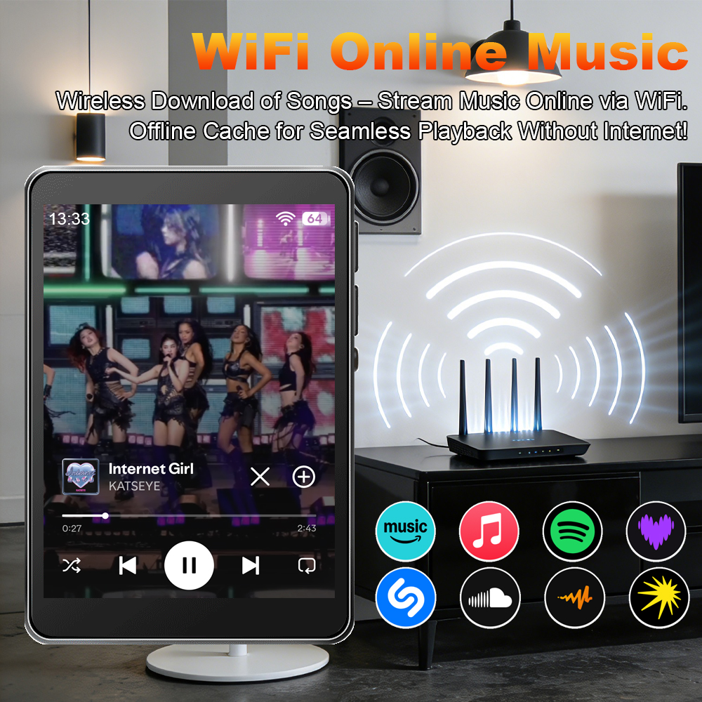WiFi MP3 Player Andriod 10 Spo - Audio Music Download Mp3 ulasan dan harga