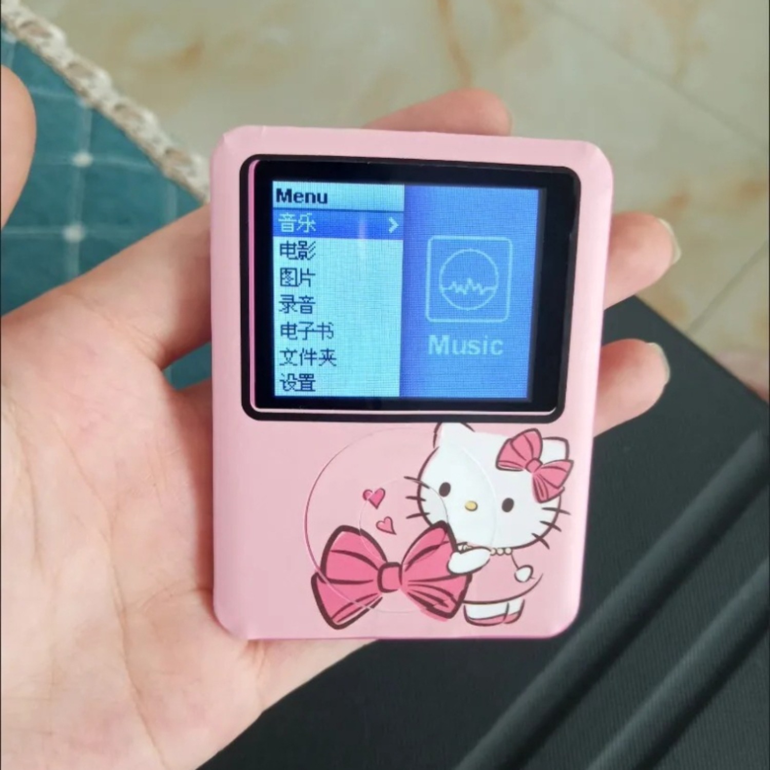 Kawaii New Sanrio HelloKitty P - Audio Music Player ulasan dan harga